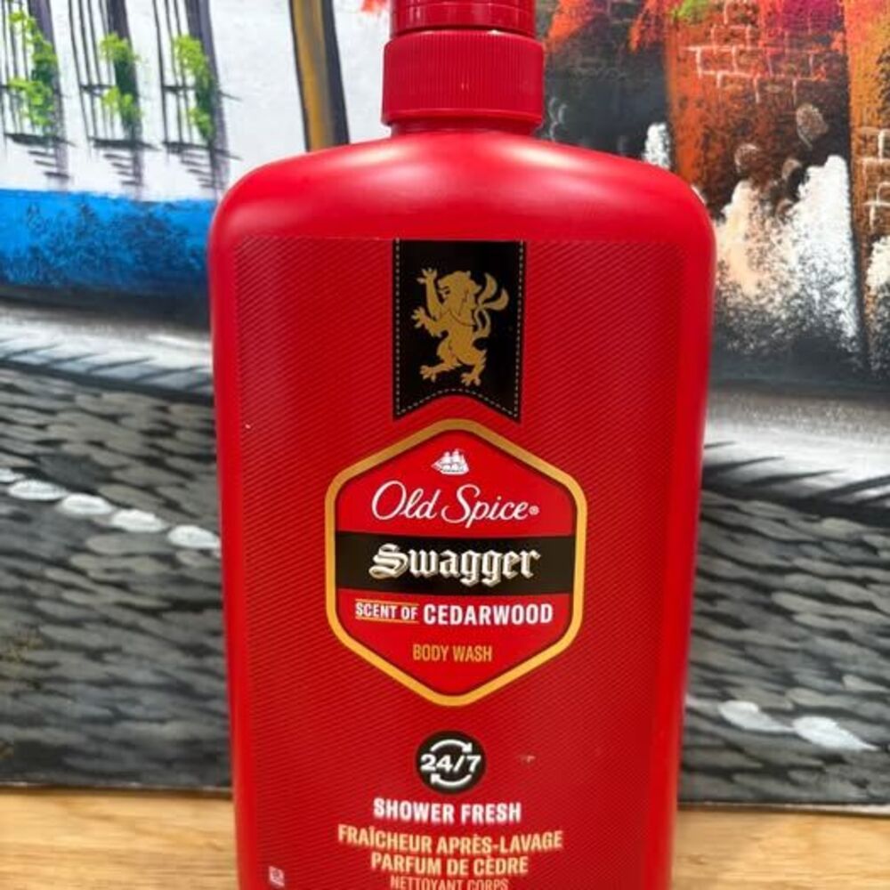 Old Spice Swagger Body Wash – Cedarwood Scent, 33.4 fl oz